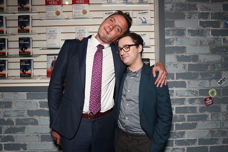 Premiere of Amazon Prime Video original series "The Tick" at Village East Cinema on August 16, 2017 in New York City. - Peter Serafinowicz, Griffin Newman
