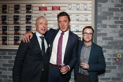 Premiere of Amazon Prime Video original series "The Tick" at Village East Cinema on August 16, 2017 in New York City. - John Pirkis, Peter Serafinowicz, Griffin Newman