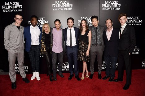Will Poulter, Dexter Darden, Dylan O'Brien, Kaya Scodelario, Ki-hong Lee, Thomas Brodie-Sangster - Maze Runner: The Death Cure - Events