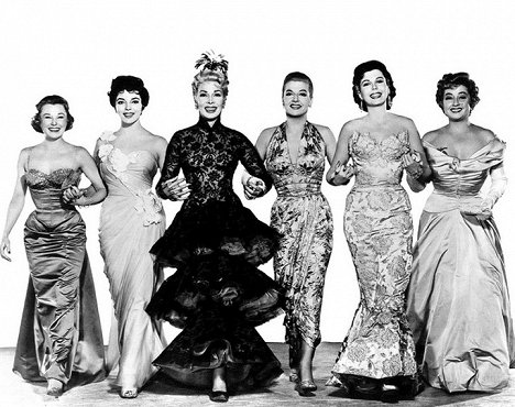 June Allyson, Joan Collins, Dolores Gray, Ann Sheridan, Ann Miller, Joan Blondell - El sexo opuesto - Promoción
