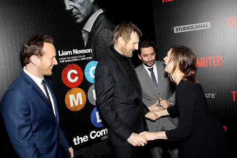 New York Premiere of LionsGate New Film "The Commuter" at AMC Lowes Lincoln Square on January 8, 2018 - Patrick Wilson, Liam Neeson, Jaume Collet-Serra, Vera Farmiga - The Commuter - Events