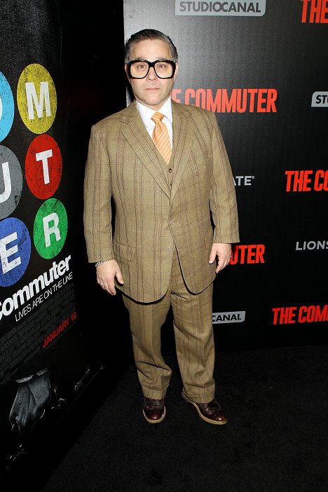 New York Premiere of LionsGate New Film "The Commuter" at AMC Lowes Lincoln Square on January 8, 2018 - Andy Nyman - Pasażer - Z imprez