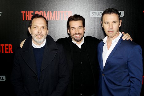 New York Premiere of LionsGate New Film "The Commuter" at AMC Lowes Lincoln Square on January 8, 2018 - Andrew Rona, Alex Heineman
