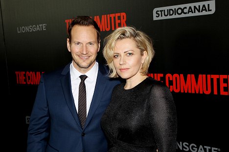 New York Premiere of LionsGate New Film "The Commuter" at AMC Lowes Lincoln Square on January 8, 2018 - Patrick Wilson, Dagmara Dominczyk