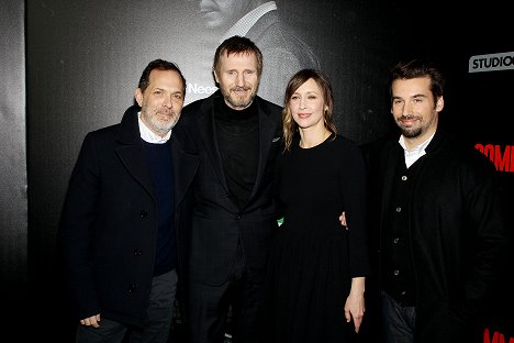 New York Premiere of LionsGate New Film "The Commuter" at AMC Lowes Lincoln Square on January 8, 2018 - Andrew Rona, Liam Neeson, Vera Farmiga, Alex Heineman - The Commuter - Events
