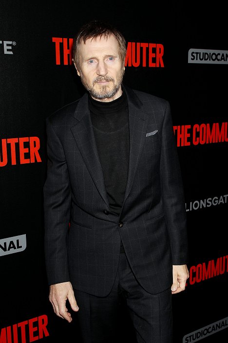 New York Premiere of LionsGate New Film "The Commuter" at AMC Lowes Lincoln Square on January 8, 2018 - Liam Neeson - Cizinec ve vlaku - Z akcí