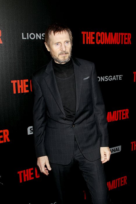 New York Premiere of LionsGate New Film "The Commuter" at AMC Lowes Lincoln Square on January 8, 2018 - Liam Neeson - Cizinec ve vlaku - Z akcí