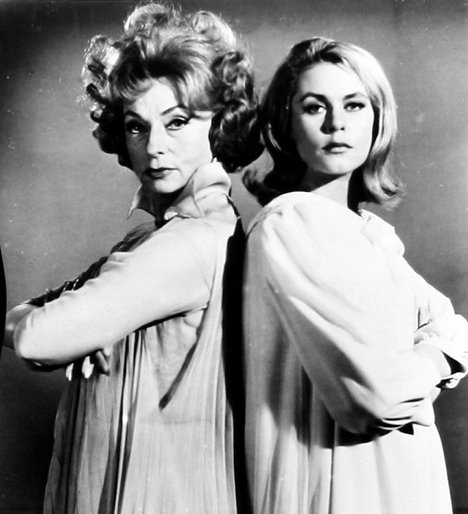 Agnes Moorehead, Elizabeth Montgomery - Verliebt in eine Hexe - Werbefoto