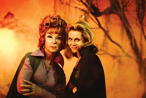 Agnes Moorehead, Elizabeth Montgomery - Bewitched - Z nakrúcania