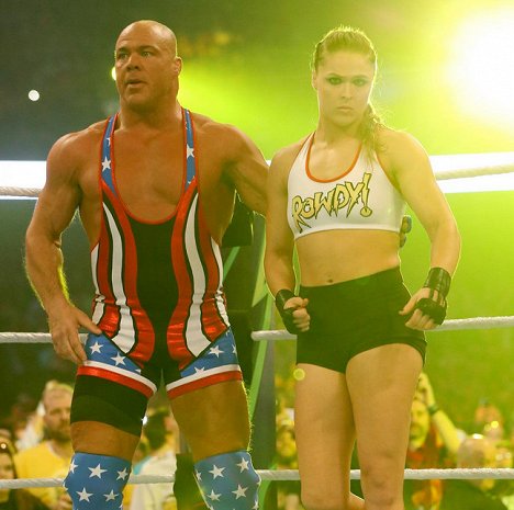 Kurt Angle, Ronda Rousey - WrestleMania 34 - Z filmu