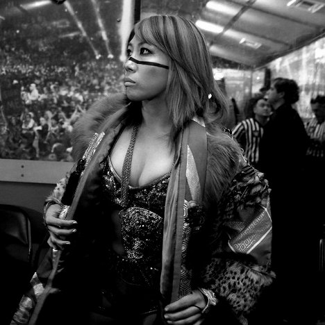 Kanako Urai - WrestleMania 34 - Dreharbeiten