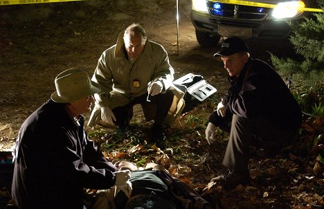 David McCallum, John Doman, Mark Harmon - NCIS - Tengerészeti helyszínelők - Színlelt gyilkosság - Filmfotók