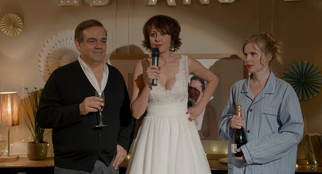 Didier Bourdon, Valérie Bonneton, Isabelle Carré - Garde alternée - De la película