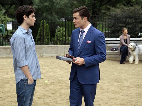 Penn Badgley, Ed Westwick - Gossip Girl - The Fasting and the Furious - Photos