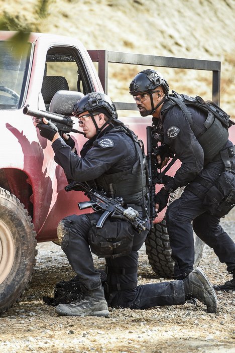 Kenny Johnson, Shemar Moore - SWAT - Különleges egység - Cián - Filmfotók