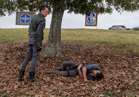 Jeffrey Dean Morgan, Andrew Lincoln - The Walking Dead - Zorn - Filmfotos