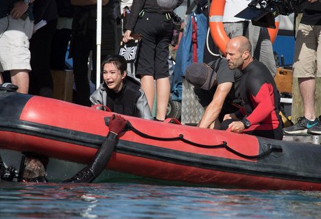 Bingbing Li, Jason Statham - MEG: Hrozba z hlbín - Z nakrúcania