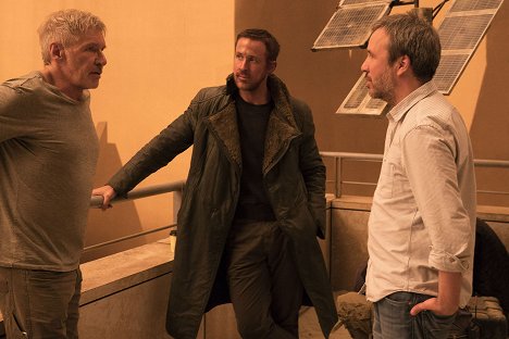 Harrison Ford, Ryan Gosling, Denis Villeneuve - Blade Runner 2049 - Van de set