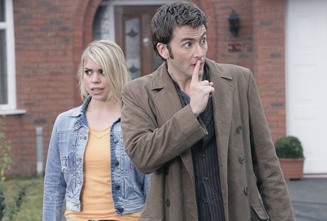 Billie Piper, David Tennant - Doctor Who - Fürchtet sie! - Filmfotos