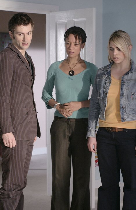 David Tennant, Nina Sosanya, Billie Piper - Doctor Who - Fürchtet sie! - Filmfotos