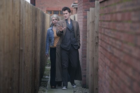 Billie Piper, David Tennant - Doctor Who - Fürchtet sie! - Filmfotos