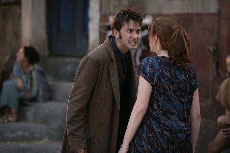 David Tennant - Doctor Who - The Fires of Pompeii - Photos