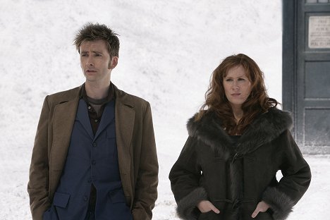 David Tennant, Catherine Tate - Doctor Who - Planet of the Ood - Photos