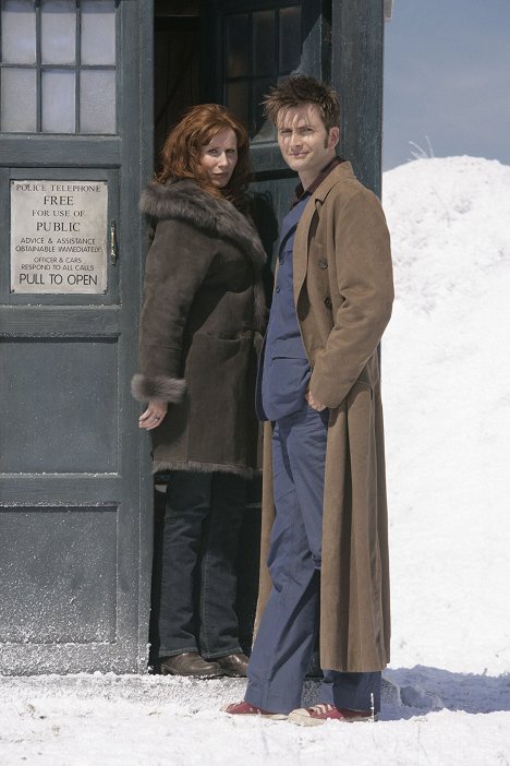 Catherine Tate, David Tennant - Doctor Who - Planet of the Ood - Photos