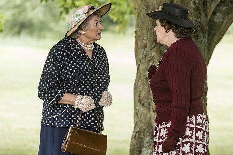 Sorcha Cusack, Jane Hazlegrove - Father Brown - The Flower Of The Fairway - Photos