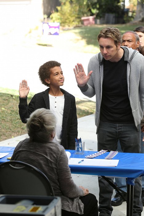Tyree Brown, Dax Shepard - Parenthood - Election Day - Photos