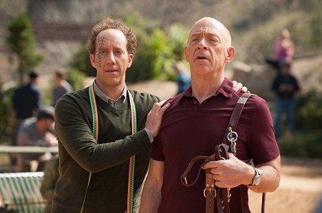 Joey Slotnick, J.K. Simmons - Growing Up Fisher - The Man with the Spider Tattoo - Photos