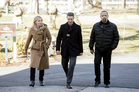 Kelli Giddish, Ice-T, Peter Scanavino - Law & Order: Special Victims Unit - Service - Photos