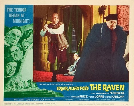 William Baskin, Peter Lorre - the raven - Lobbykarten