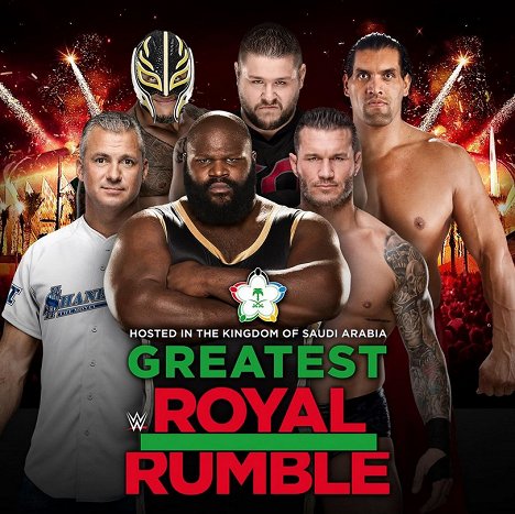Shane McMahon, Rey Mysterio, Mark Henry, Kevin Steen, Randy Orton, Dalip Singh - WWE Greatest Royal Rumble - Promokuvat