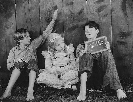 Jackie Coogan, Mitzi Green, Junior Durkin - Dobrodružství Toma Sawyera - Z filmu