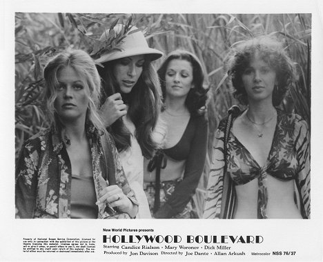 Candice Rialson, Mary Woronov, Rita George, Tara Strohmeier - Hollywood Boulevard - Lobby Cards