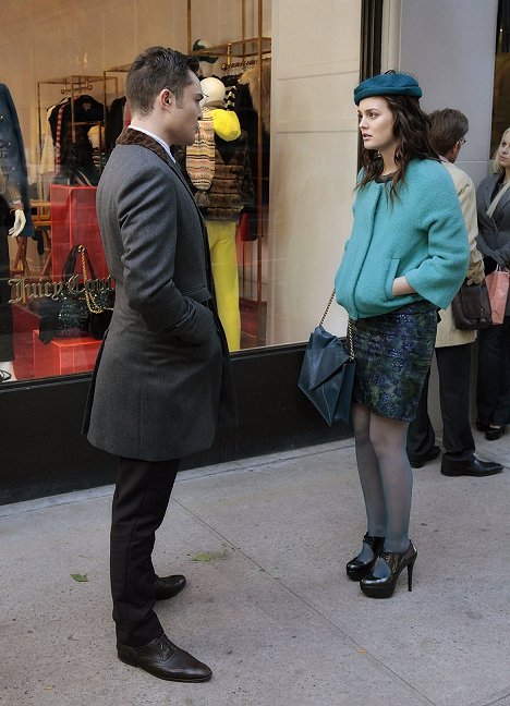 Ed Westwick, Leighton Meester - Gossip Girl - Father and the Bride - Photos