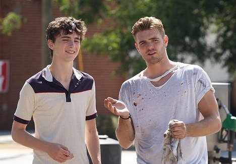 Timothée Chalamet, Alex Roe - Noches de verano - De la película