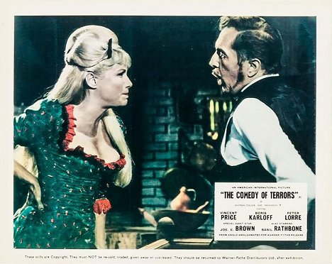 Joyce Jameson, Vincent Price - The Comedy of Terrors - Lobby Cards
