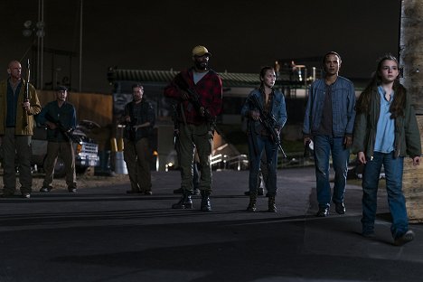 Colman Domingo, Alycia Debnam-Carey, Frank Dillane, Alexa Nisenson - Fear the Walking Dead - Ein weiterer Tag im Stadion - Filmfotos