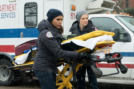 Monica Raymund, Kara Killmer - Chicago Fire - One for the Ages - Photos