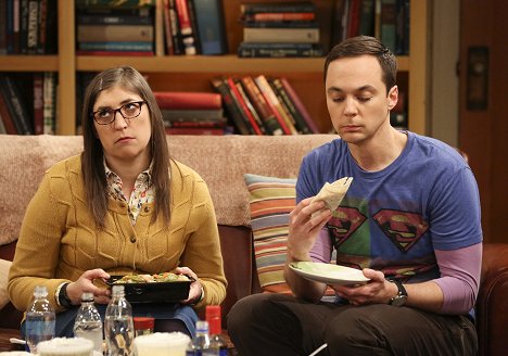 Mayim Bialik, Jim Parsons - The Big Bang Theory - Das Machtwechsel-Modell - Filmfotos