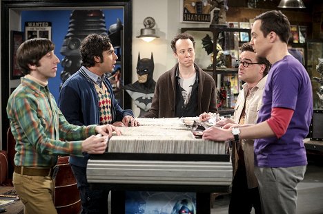 Simon Helberg, Kunal Nayyar, Kevin Sussman, Johnny Galecki, Jim Parsons - Teorie velkého třesku - Polarizace komety - Z filmu