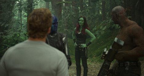 Karen Gillan, Zoe Saldana, Dave Bautista - Guardians of the Galaxy Vol. 2 - Filmfotos