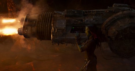 Zoe Saldana - Guardians of the Galaxy Vol. 2 - Photos