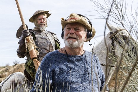 Jonathan Pryce, Terry Gilliam - The Man Who Killed Don Quixote - Dreharbeiten
