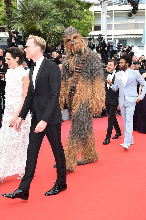 European Premiere of 'Solo: A Star Wars Story' at Palais des Festivals on May 15, 2018 in Cannes, France - Phoebe Waller-Bridge, Paul Bettany, Alden Ehrenreich, Donald Glover - Solo: A Star Wars Story - Tapahtumista