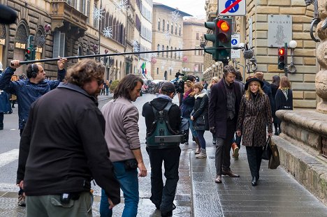 Tom Wisdom, Gillian Anderson - Hannibal - Antipasto - De filmagens