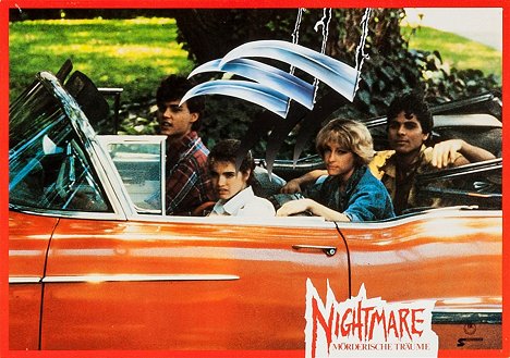 Johnny Depp, Heather Langenkamp, Amanda Wyss, Jsu Garcia - A Nightmare on Elm Street - Lobby Cards