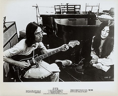 John Lennon, Yoko Ono - The Beatles: "Let It Be" - Mainoskuvat